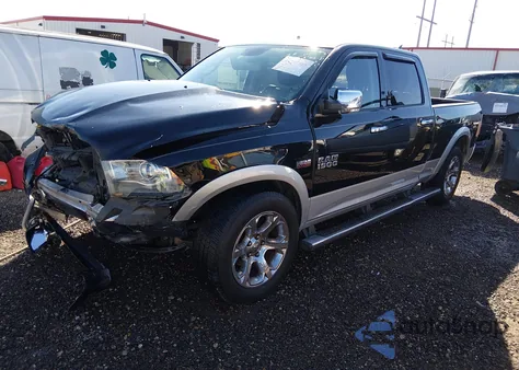 2014 Ram 1500 Laramie z USA, uszkodzony, nr VIN 1C6RR6VT3ES122826